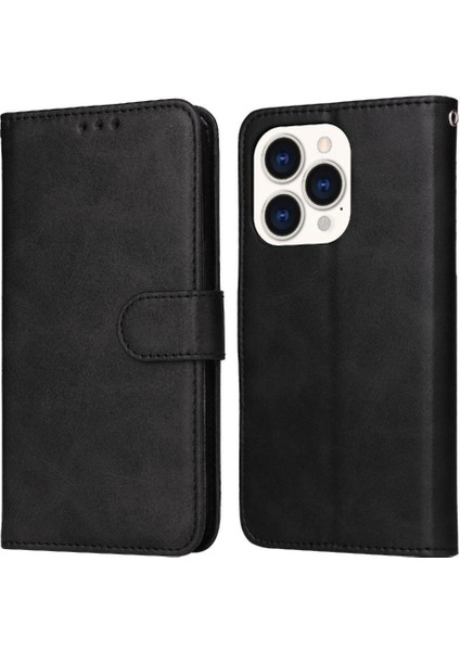 IPhone 14 Pro Vaka Kart Yuvaları ile Uyumlu Hassas Kesikler Kapak Çevirin (Yurt Dışından)