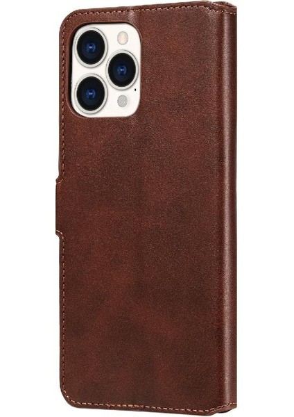 IPhone 13 Pro Max Vaka Hassas Kesikler Kart Yuvaları Flip ile Uyumlu (Yurt Dışından)
