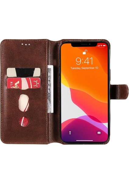 IPhone 13 Pro Max Vaka Hassas Kesikler Kart Yuvaları Flip ile Uyumlu (Yurt Dışından)