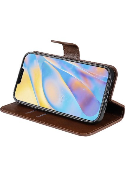 IPhone 12 Mini Kılıf Kapak Kapak Kart Yuvaları Manyetik Kapatma ile Uyumlu (Yurt Dışından)