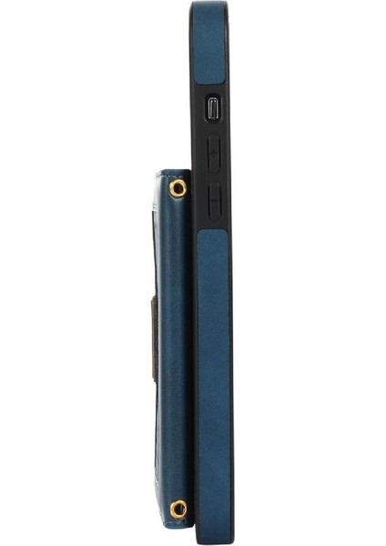 IPhone 14 Pro Max Koruyucu Kılıf Manyetik Kapatma Rfıd ile Uyumlu (Yurt Dışından) modelleri
