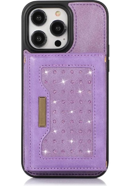IPhone 14 Pro Koruyucu Kılıf Kart Tutucu Rfıd Engelleme ile Uyumlu (Yurt Dışından)