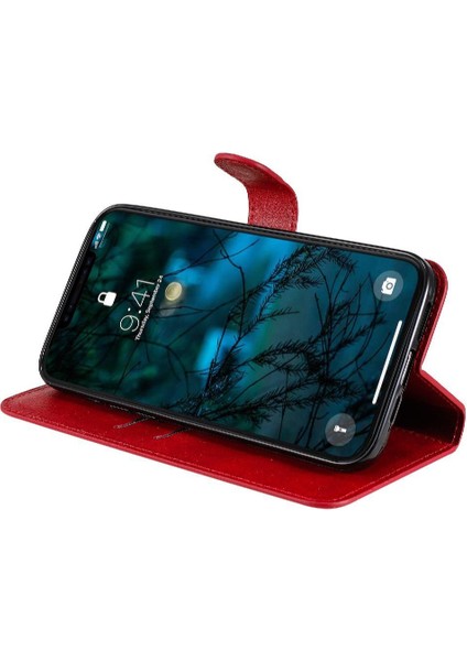 IPhone 12 Pro Max Vaka Kart Yuvaları Manyetik Kapatma Flip ile Uyumlu (Yurt Dışından) modelleri