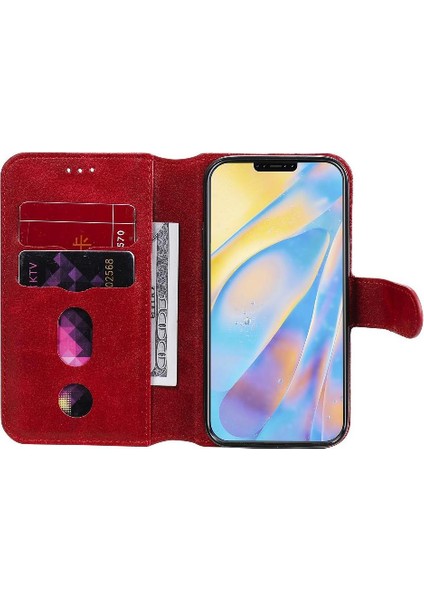IPhone 12 Mini Kılıf Kapak Kapak Kart Yuvaları Manyetik Kapatma ile Uyumlu (Yurt Dışından) fiyatları