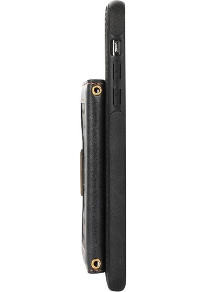 IPhone 11 Pro Max Koruyucu Kılıf Flip Case Kart Tutucu ile Uyumlu (Yurt Dışından)