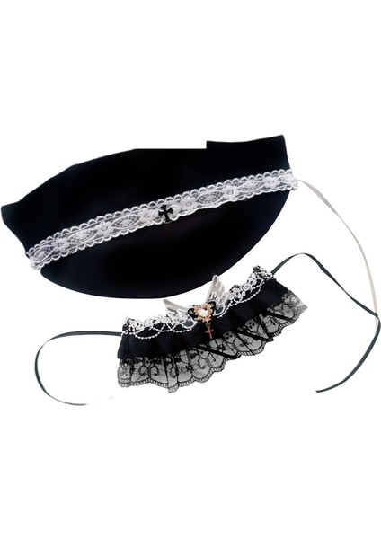 Detaylı Rahibe Kostüm Elbisesi, 17CM'E (Yurt Dışından)