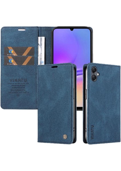 Galaxy A05 Kılıf Manyetik Flip Telefon Kılıfı ile Uyumlu (Yurt Dışından)