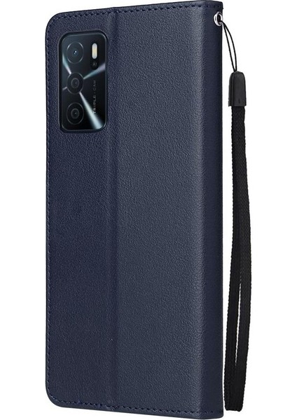 Oppo A56 Kickstand Manyetik Kart Tutucu Pu Deri Kılıf Için Flip Case (Yurt Dışından) fiyatları