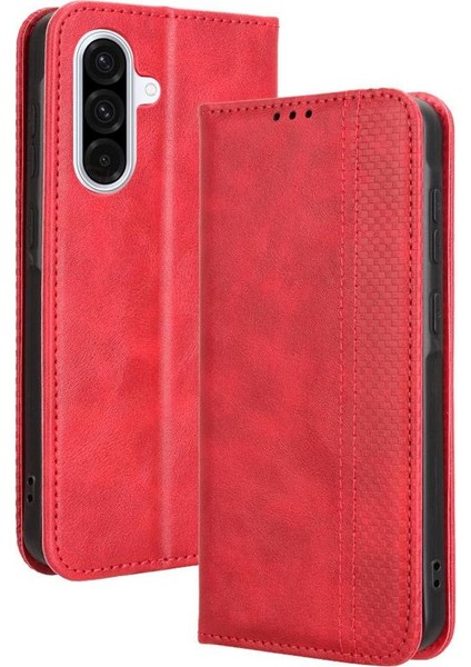 Galaxy A36 Pu Deri Cüzdan Manyetik Kapatma Için Kılıf (Yurt Dışından)