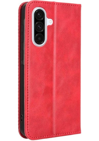 Galaxy A36 Pu Deri Cüzdan Manyetik Kapatma Için Kılıf (Yurt Dışından)