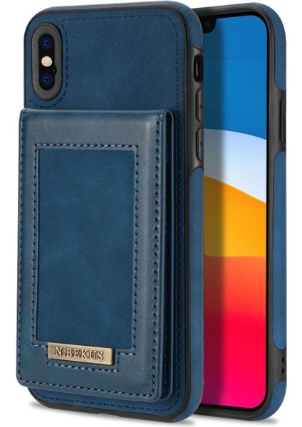 Güçlü Engelleme IPhone Xs Max Flip Case Kart Tutucu Rfıd ile Uyumlu (Yurt Dışından) fiyatları
