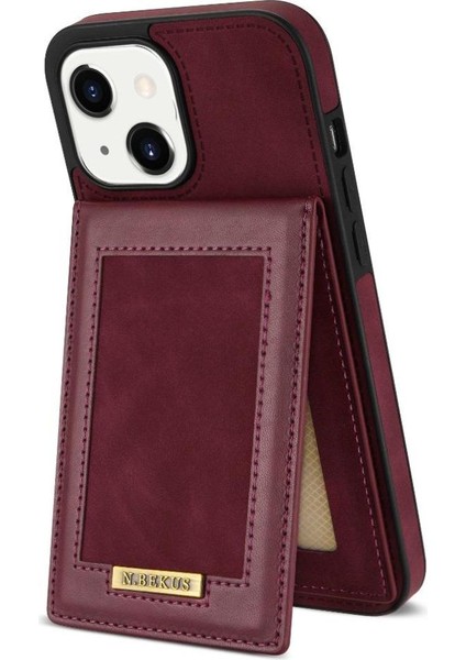IPhone 13 Flip Case Rfıd Engelleme Koruyucu Kapak Kartı ile Uyumlu (Yurt Dışından)