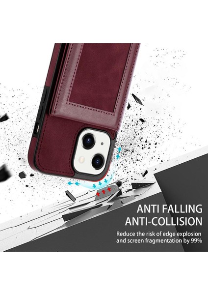 IPhone 13 Flip Case Rfıd Engelleme Koruyucu Kapak Kartı ile Uyumlu (Yurt Dışından) indirimleri