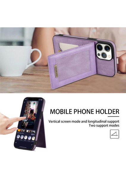 IPhone 13 Pro Flip Case Kart Tutucu Rfıd Engelleme Kapağı ile Uyumlu (Yurt Dışından) fiyatları