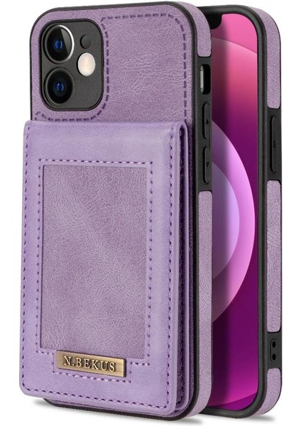 IPhone 12 Min Flip Case Güçlü Manyetik Adsorpsiyon Rfıd ile Uyumlu (Yurt Dışından) fiyatları