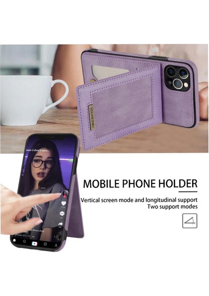 IPhone 11 Pro Max Flip Case Koruyucu Kapak ile Uyumlu Güçlü Rfıd (Yurt Dışından)