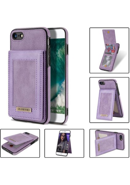 IPhone 7/iphone 8 Flip Case Güçlü Manyetik Adsorpsiyon ile Uyumlu (Yurt Dışından)