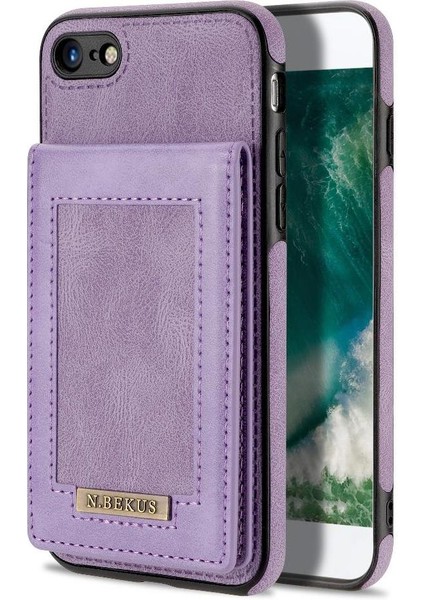 IPhone 7/iphone 8 Flip Case Güçlü Manyetik Adsorpsiyon ile Uyumlu (Yurt Dışından) modelleri