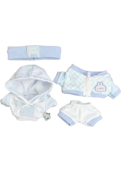 Sweatshirt ve Pantolon Aksesuarları El Yapımı Giysiler 15-17CM Giydirme 4 (Yurt Dışından)