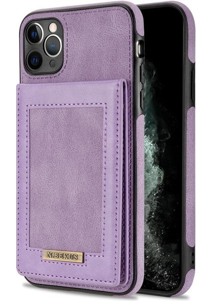 IPhone 11 Pro Flip Case Kart Tutucu Kickstand Güçlü Rfıd ile Uyumlu (Yurt Dışından)