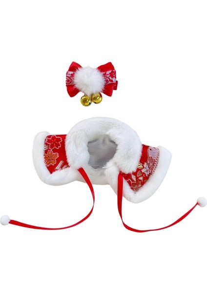 15CM Şak Doldurulmuş Oyuncak Aksesuarları Giydirme Kırmızı (Yurt Dışından)