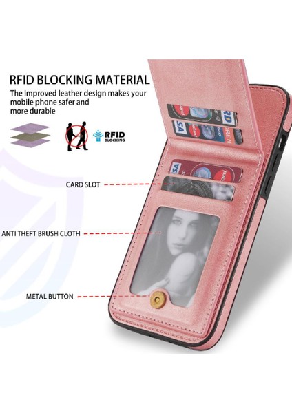 IPhone 15 Pro Max Flip Case Güçlü Manyetik Adsorpsiyon ile Uyumlu (Yurt Dışından)