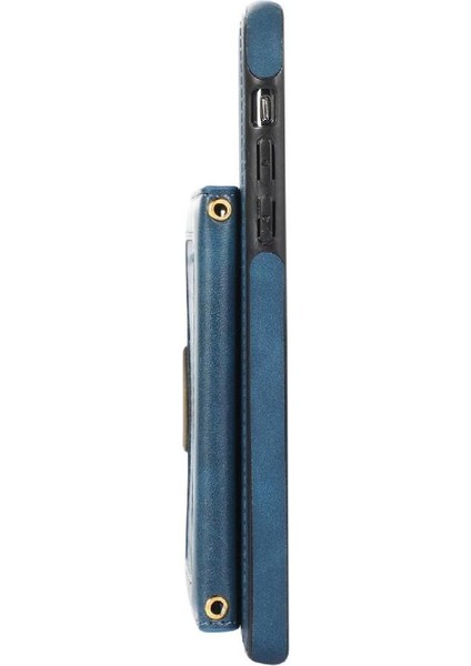 IPhone 11 Pro Max Koruyucu Kılıf Flip Case Kart Tutucu ile Uyumlu (Yurt Dışından)