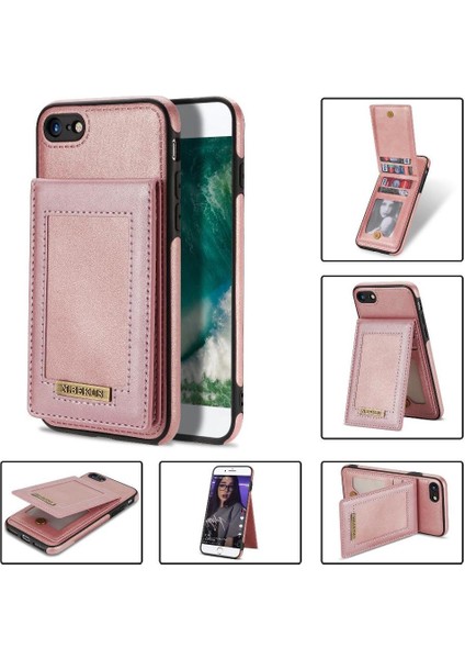 IPhone 7/iphone 8 Flip Case Güçlü Manyetik Adsorpsiyon ile Uyumlu (Yurt Dışından)