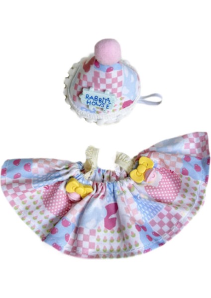 20CM Kız Elbisesi Giysileri Şak Moda Aksesuarları Küçük Kı Için Giyim Hediye Kostümler Kı (Yurt Dışından)