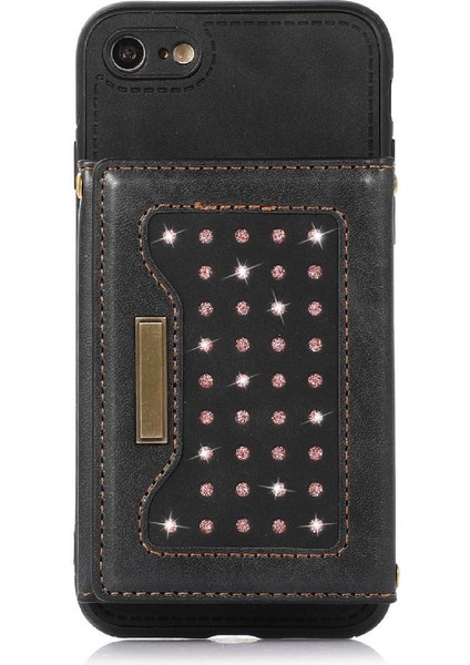 IPhone Se2/se3 Koruyucu Kılıf Flip Case Rfıd Engelleme ile Uyumlu (Yurt Dışından)