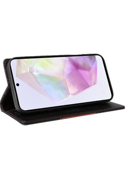 Galaxy A56 Flip Kapak Darbeye Cüzdan Rfıd Için Flip Case (Yurt Dışından) modelleri