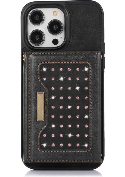 IPhone 14 Pro Koruyucu Kılıf Kart Tutucu Rfıd Engelleme ile Uyumlu (Yurt Dışından)