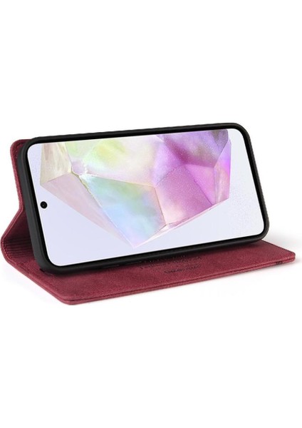 Galaxy A36 Kickstand Premium Deri Premium Iki Için Flip Case (Yurt Dışından) indirimleri