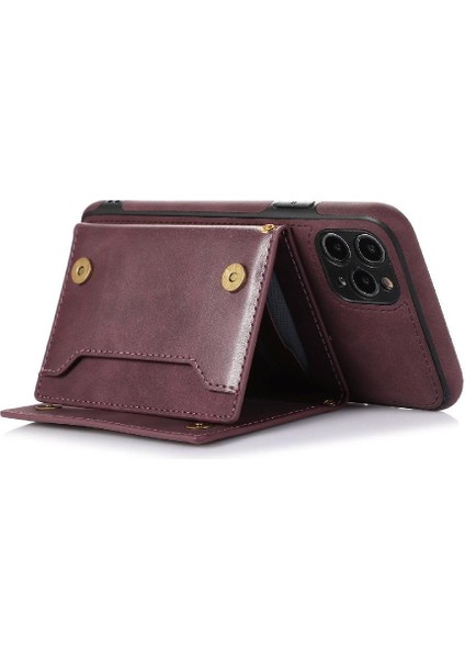 IPhone 11 Pro Max Koruyucu Kılıf Flip Case Kart Tutucu ile Uyumlu (Yurt Dışından) fiyatları