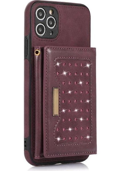 IPhone 11 Pro Max Koruyucu Kılıf Flip Case Kart Tutucu ile Uyumlu (Yurt Dışından) fırsatları