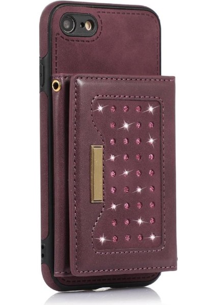 IPhone 8/iphone 7 Koruyucu Kılıf Flip Case Manyetik Kapak ile Uyumlu (Yurt Dışından) indirimleri