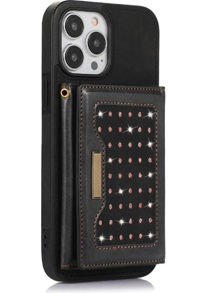 IPhone 13 Pro Max Koruyucu Kılıf Rfıd Engelleme Kartı Kapağı ile Uyumlu (Yurt Dışından)