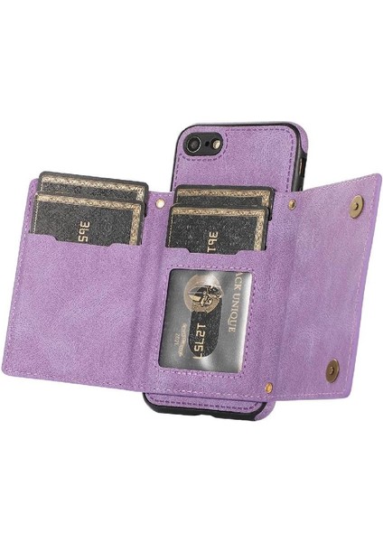 IPhone 8/iphone 7 Koruyucu Kılıf Flip Case Manyetik Kapak ile Uyumlu (Yurt Dışından) fırsatları