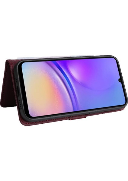 Galaxy A05 Rfıd Engelleme Kablosuz Şarj Cüzdanı Için Flip Case (Yurt Dışından)