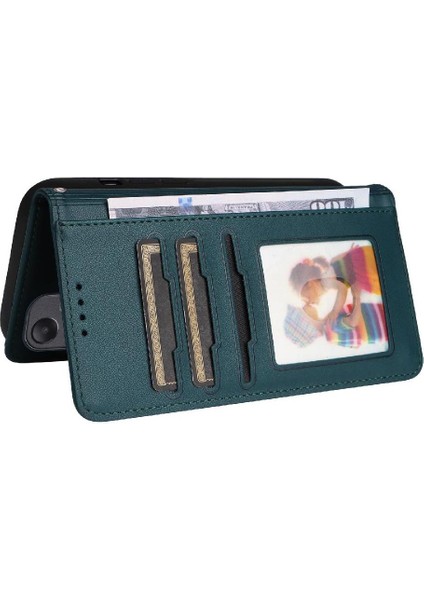 Galaxy A05 Rfıd Engelleme Kablosuz Şarj Cüzdanı Için Flip Case (Yurt Dışından)