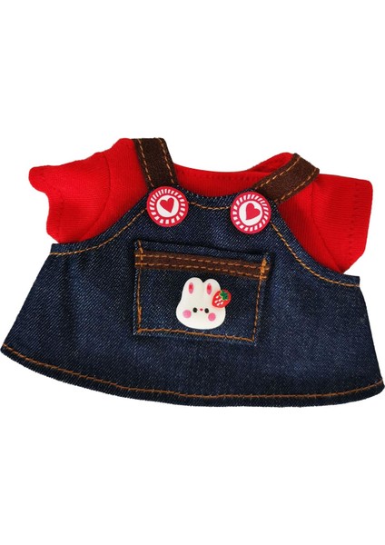 15CM 17CM Giysileri Giyim Minyatür Oyuncak Kırmızı (Yurt Dışından)