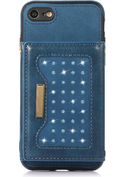 IPhone Se2/se3 Koruyucu Kılıf Flip Case Rfıd Engelleme ile Uyumlu (Yurt Dışından)