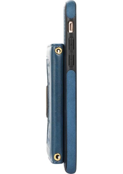 IPhone Se2/se3 Koruyucu Kılıf Flip Case Rfıd Engelleme ile Uyumlu (Yurt Dışından)