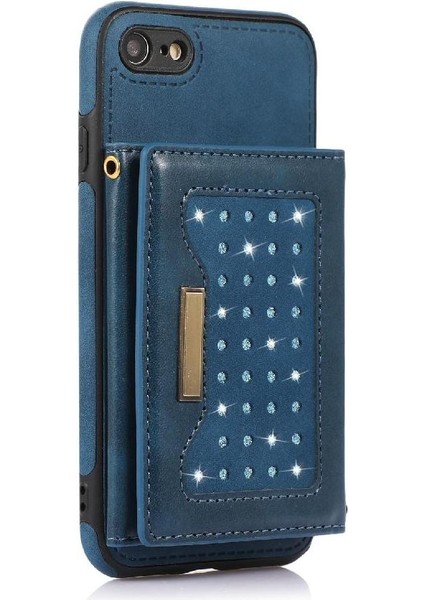 IPhone Se2/se3 Koruyucu Kılıf Flip Case Rfıd Engelleme ile Uyumlu (Yurt Dışından)