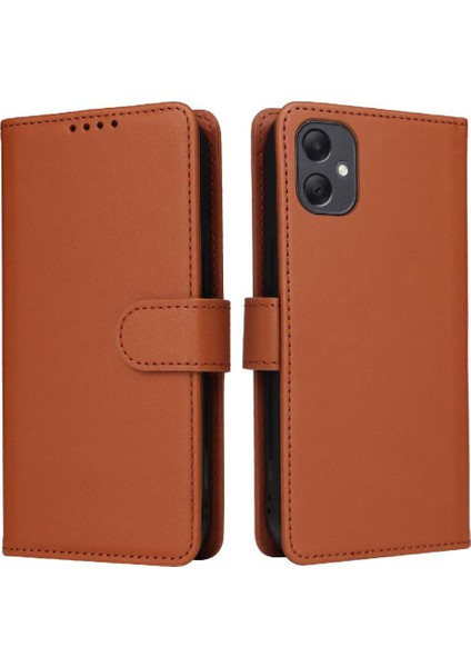 Galaxy A05 Rfıd Engelleme Kablosuz Şarj Cüzdanı Için Flip Case (Yurt Dışından)