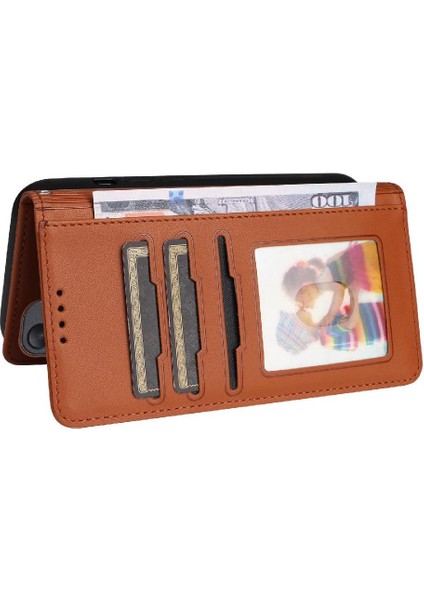 Galaxy A05 Rfıd Engelleme Kablosuz Şarj Cüzdanı Için Flip Case (Yurt Dışından)