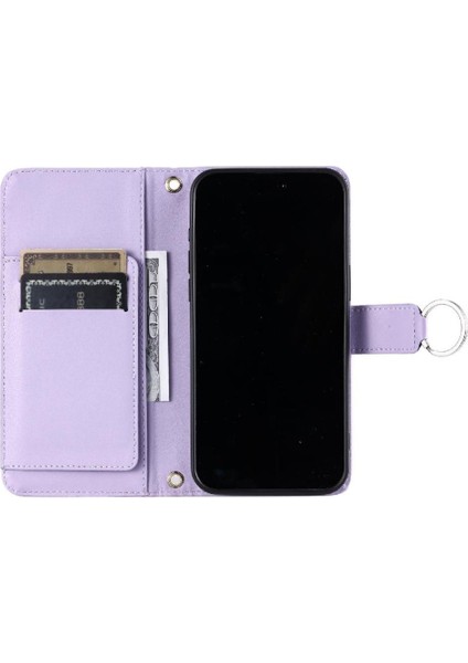 Oppo A56 Cüzdan Pu Deri Manyetik Uzun Kayış Kart Yuvaları Için Flip Case (Yurt Dışından) fırsatları
