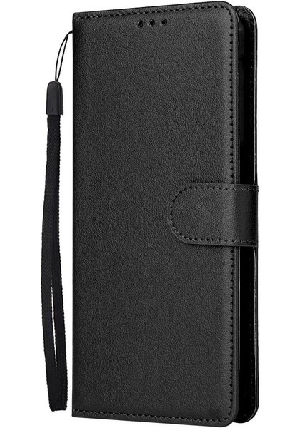 Oppo A56 Kickstand Manyetik Kart Tutucu Pu Deri Kılıf Için Flip Case (Yurt Dışından)
