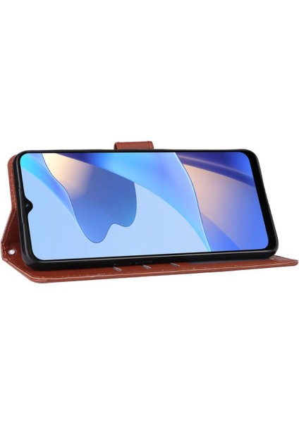 Oppo A56 Kickstand Manyetik Kart Tutucu Pu Deri Kılıf Için Flip Case (Yurt Dışından) fırsatları
