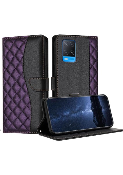 Oppo A56 Bilek Kayışı Pu Deri Cüzdan Koruma Kartı Için Flip Case (Yurt Dışından) indirimleri